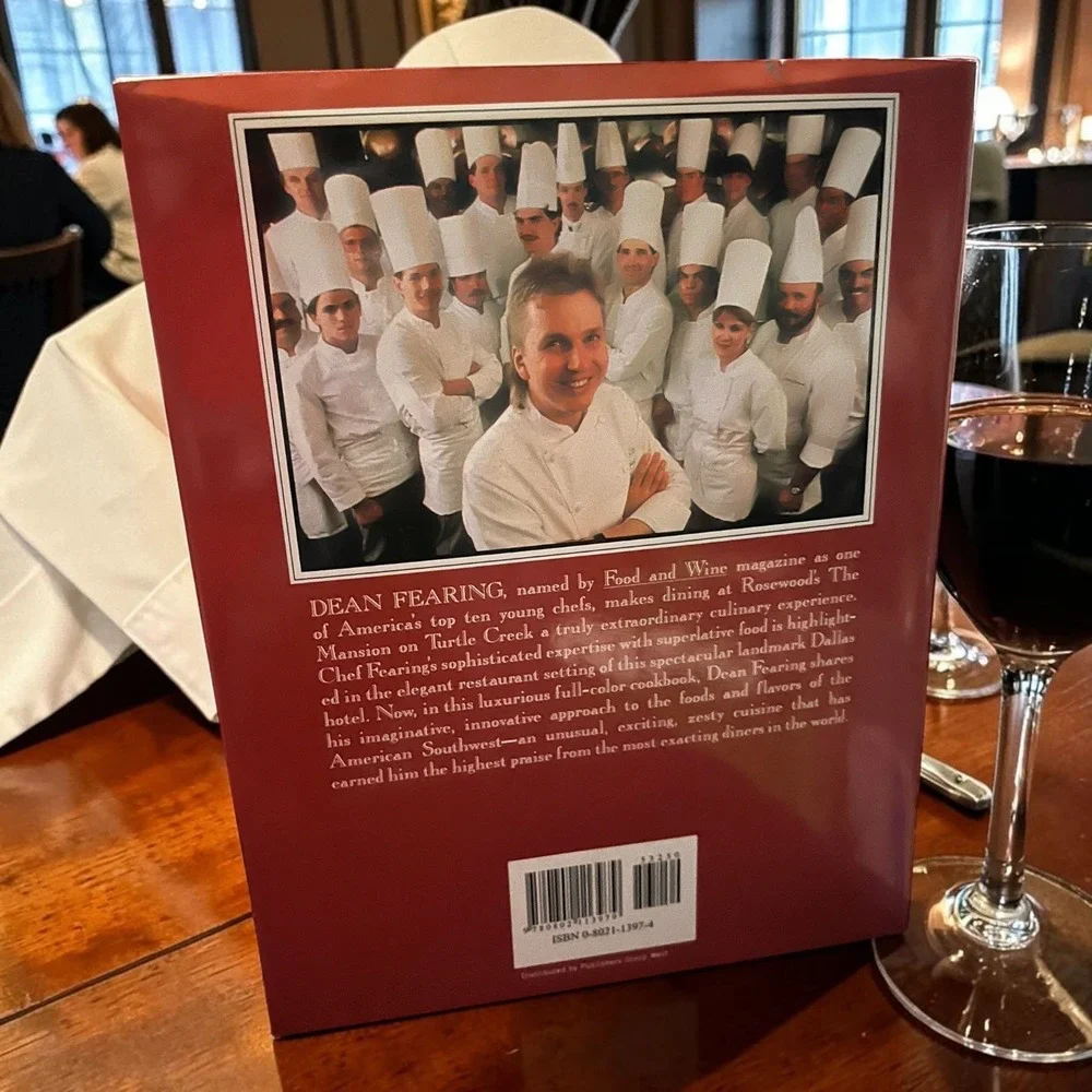 The Mansion on Turtle Creek Cookbook Dean Fearing Signed 1987 Hardcover First Ed